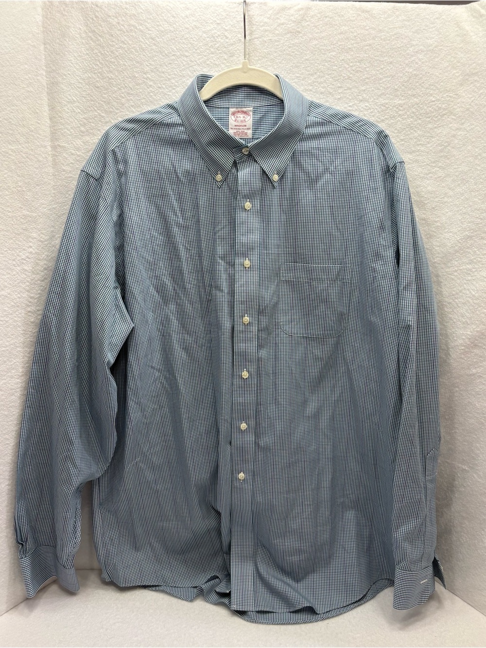 Brooks Brothers Classic Micro-Check Button-Down Shirt